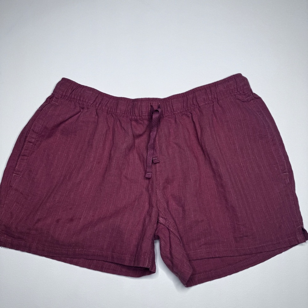 Patagonia Mens Salmon Small Drawstring Shorts